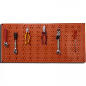 Tấm lưới Pegboard màu cam treo tường đa năng FABINA