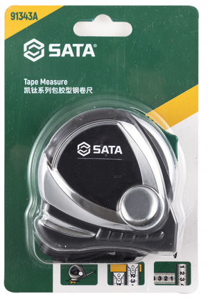 Thước cuộn dây thép 7.5m bọc cao su dòng Kaiti SATA 91344A