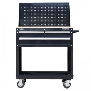 Tool cabinet with 3 compartments with mesh walls CSPS