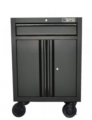 Tủ dụng cụ CSPS 61cm - 01 hộc kéo màu đen kèm bánh xe