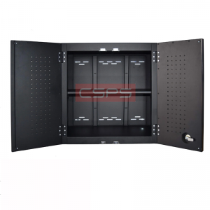 CSPS wall-mounted tool cabinet W61 x H46cm x 30D- 01 black drawer